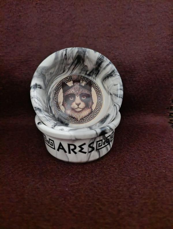 Raccoon Olimpos Serisi Ares Seramik Mama Ve Su Kabı 300ml - Image 1