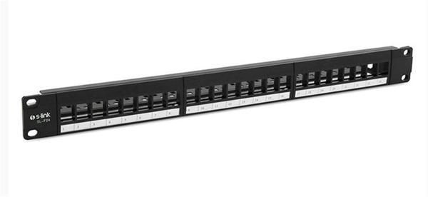 S-link SL-F24 24 Lü Jaksız Patch Panel - Image 1