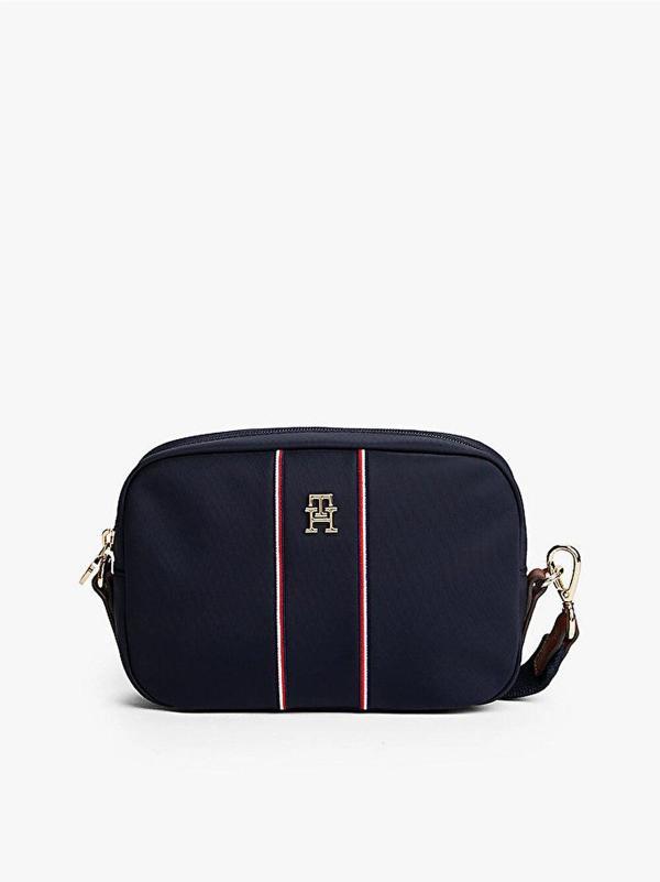 Tommy Hilfiger Popette Kamera Kurumsal Kadın Mavi Çanta AW0AW177100GY - Image 1