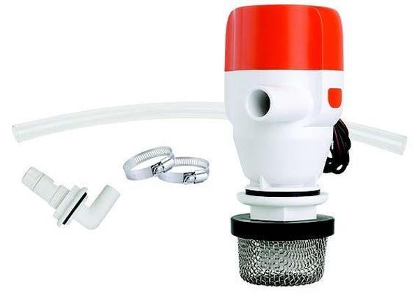 LIVAR POMPASI 800 GPH. 12 V - 3,5 A HORTUM ÇIKIŞI: ÇAP:19 MM - Image 1