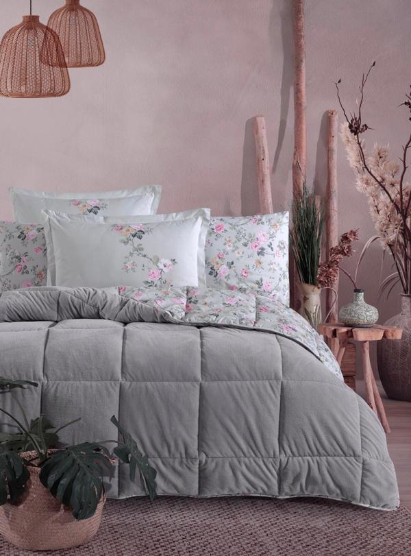 Clasy Wellsoft Çift Kişilik Çift Taraflı Uyku Seti Elara - Image 1