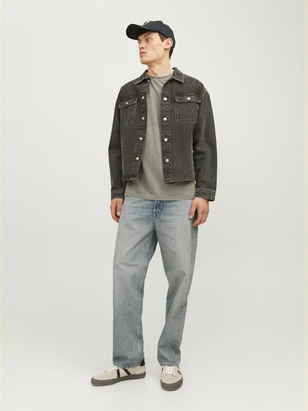 Jack Jones Eddıe Jj Cooper Loose Fit Erkek Jean Pantolon 12262929 - Image 1