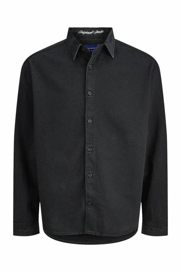 Jack Jones Norrebro Denim Loose Fit Erkek Jean Gömlek 12282775 - Image 1