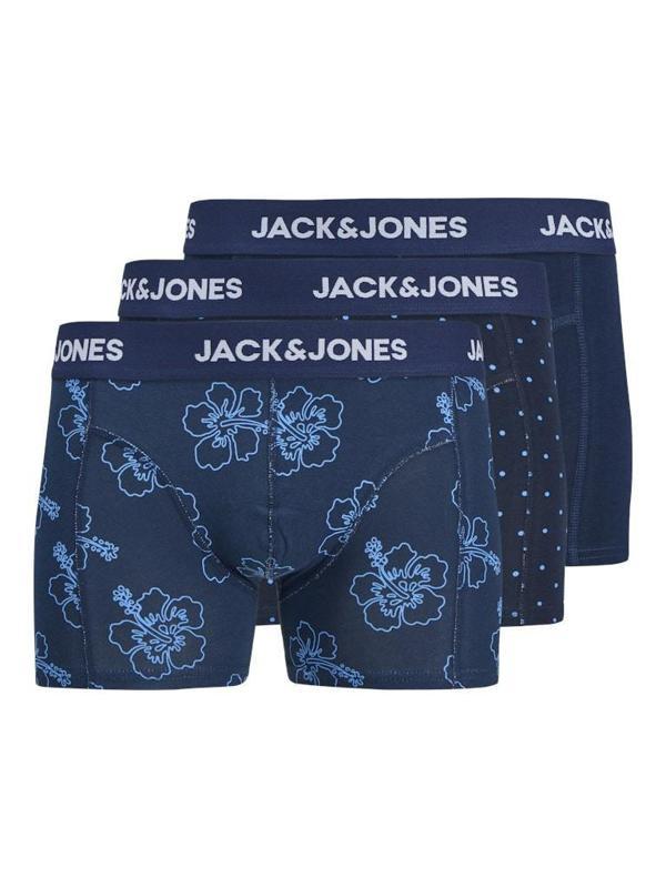 Jack Jones Canthony Prınt 3 Lü Paket Erkek Boxer 12298171 - Image 1