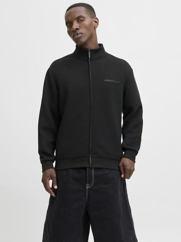Jack Jones Jcofusıon Scuba Sweat Zıp Hıgh Neck Noos 12282703 - Image 1