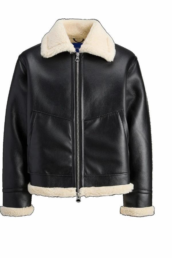 Jack Jones Lıverpool Avıator Suni Deri Erkek Ceket 12282948 - Image 1