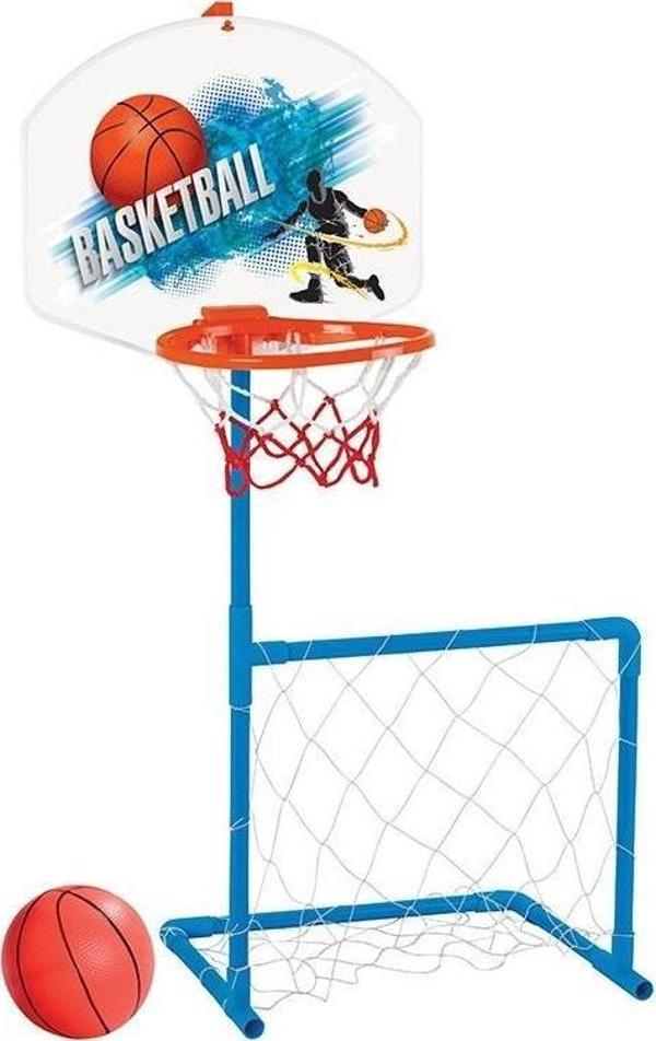 Pilsan Magic Basket Potası ve Futbol Kale Seti - Image 1