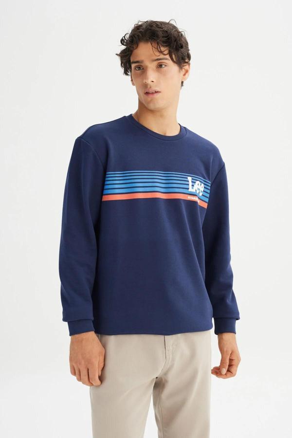 Lee Erkek Baskılı Sweatshirt L2520099411 - Image 1