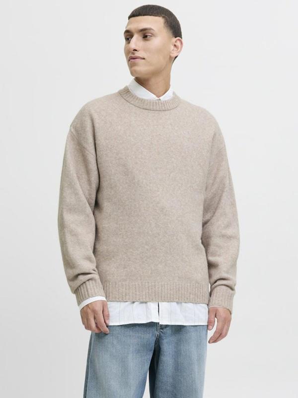 Jack Jones Soho Ollıe Relax Fit Erkek Kazak 12278924 - Image 1