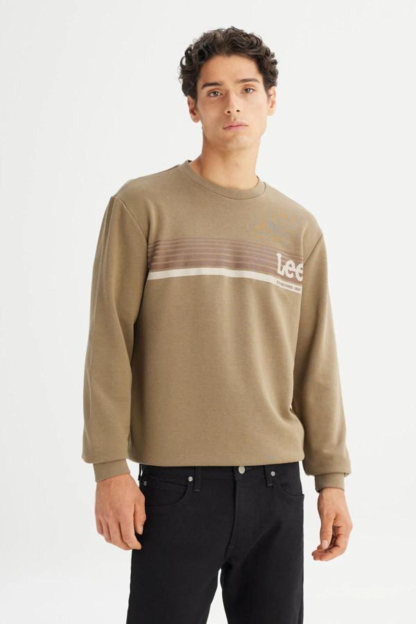 Lee Erkek Baskılı Sweatshirt L2520099801 - Image 1