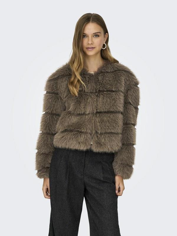 Only Jdy Ofelıa Faux Fur Kadın Ceket 15359349 - Image 1