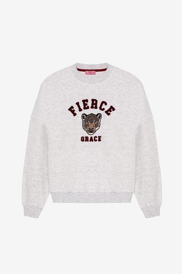 Quzu Nakış Detaylı Kadın Sweatshirt - Image 1