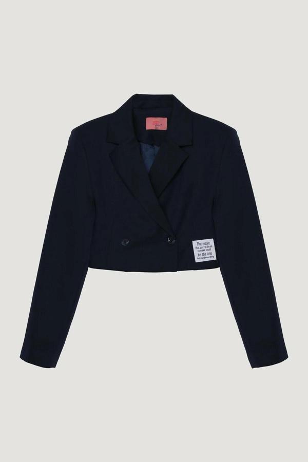 Quzu Biyeli Etiket Detaylı Kadın Ceket 25YCKT00261 - Image 1