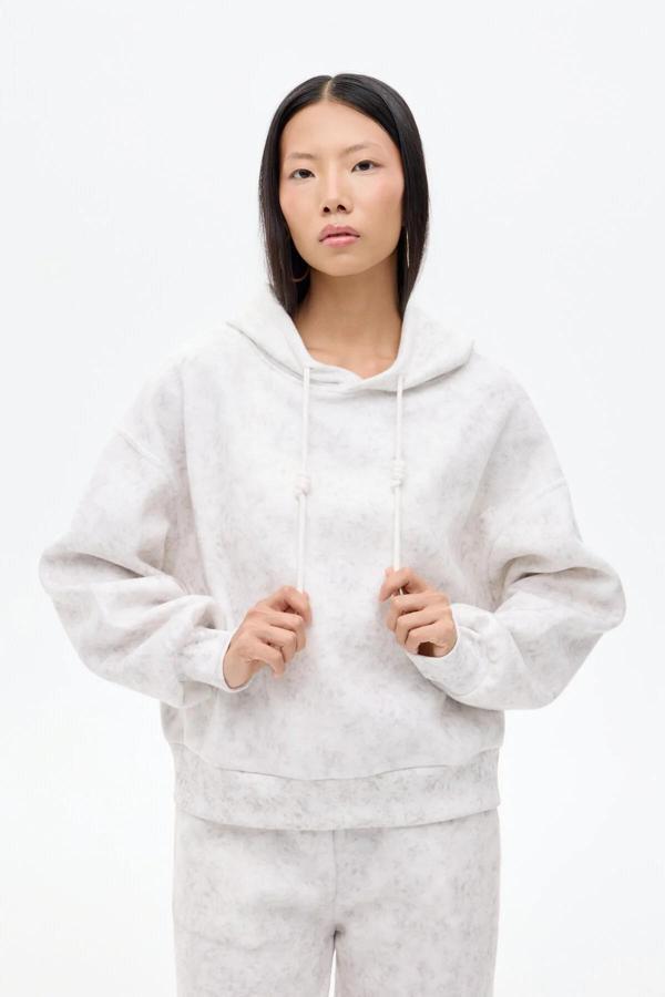 Quzu Kapüşon Detaylı Kadın Sweatshirt - Image 1