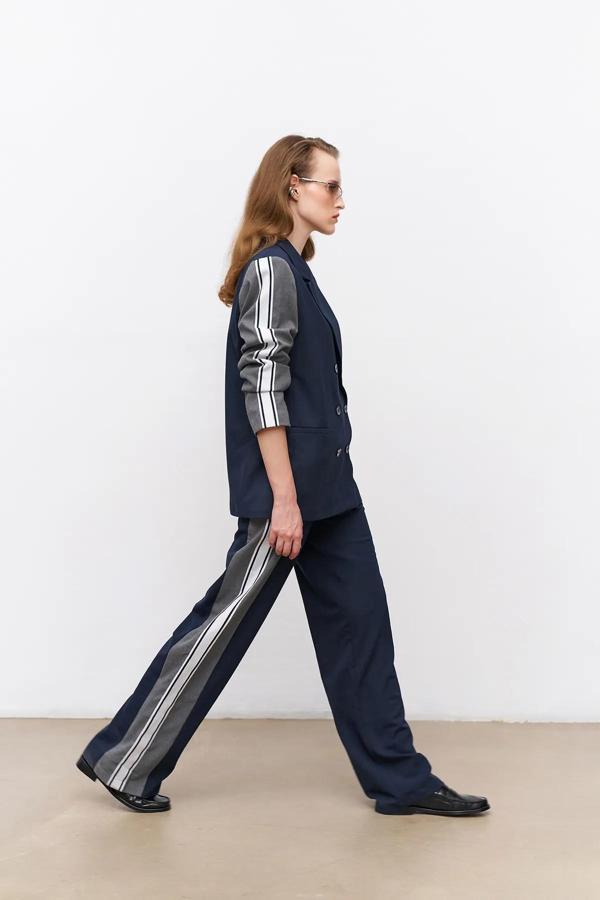 Quzu Tiktak Detaylı Kadın Pantolon - Image 1