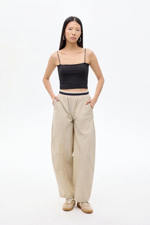 Quzu Ribana Detaylı Kadın Pantolon 26KPNT00766 - Image 1