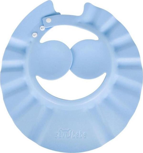 Sevi Bebe Bebek Banyo Şapkası Art-111 Mavi - Image 1