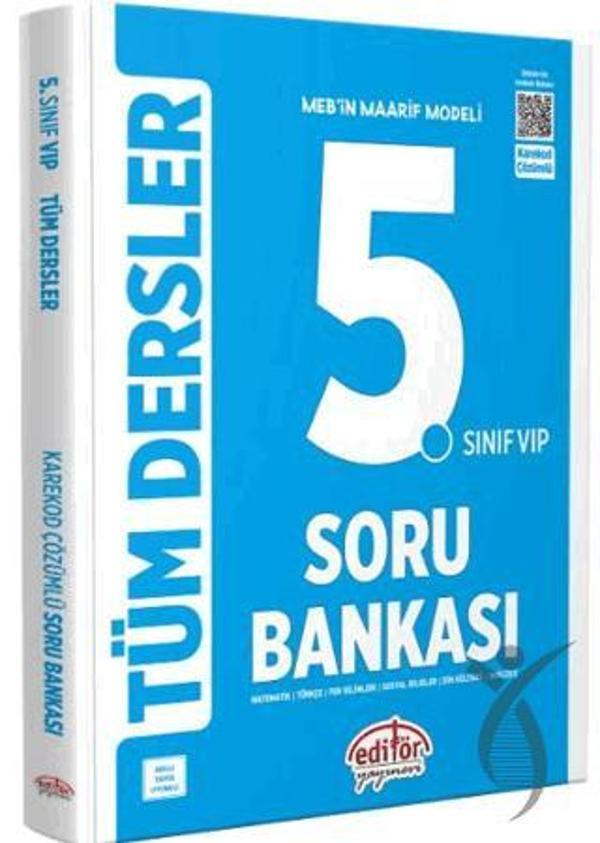 5. Sınıf VIP Tüm Dersler Soru Bankası - İş Bankası Kültür Yayınları - Image 1
