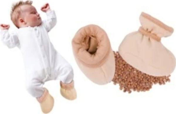 Sevi Bebe Gaz Giderici Kiraz Çekirdekli Patik - Image 1