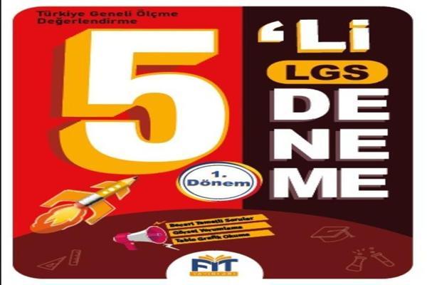 Fit Yayınları 5'Lİ LGS DENEME 1.DÖNEM - Fit Yayınları - Image 1