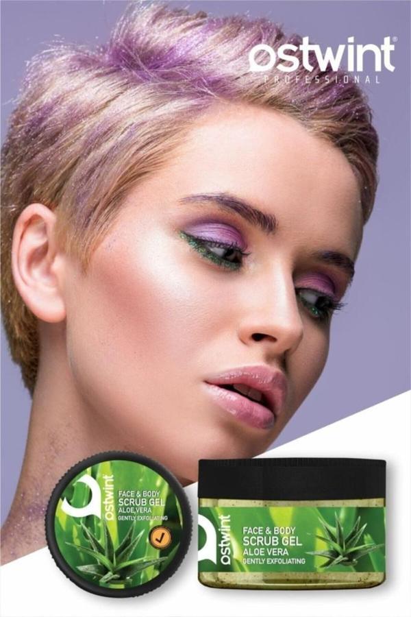 Ostwint Yüz Ve Vücut Scrub Jel Aloe Vera 300ml - Image 1