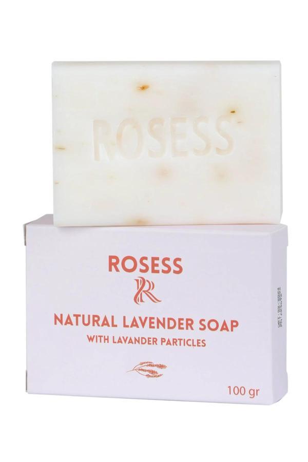 Rosess Doğal Lavanta Sabunu | Cilt Arındırıcı Ve Ferahlatıcı Sabun 100 G - Image 1