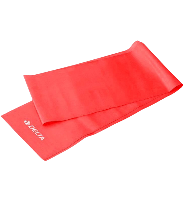 Delta 120x7,5 Sert Kırmızı Pilates Bandı - Image 1