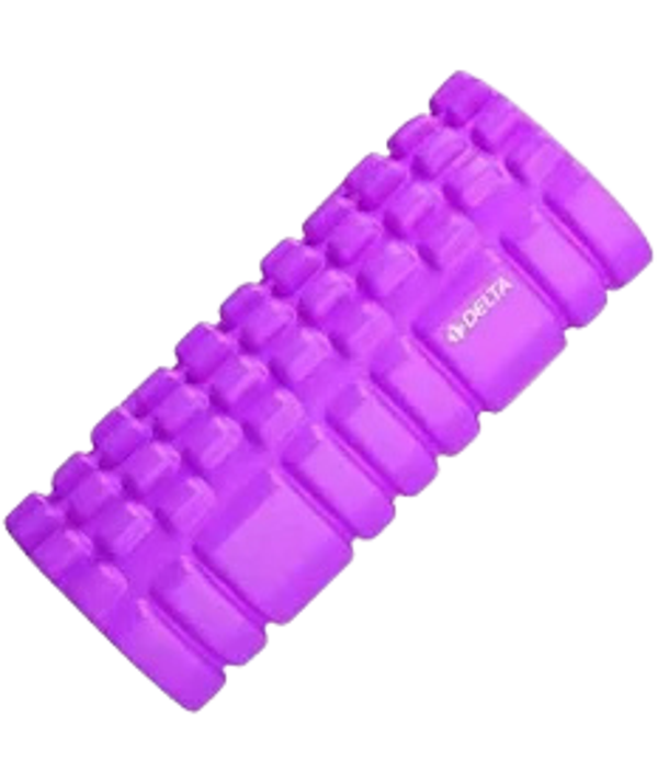 Delta Yüksek Yoğunluk Orta Sert Foam Roller Masaj Köpüğü Mor - Image 1