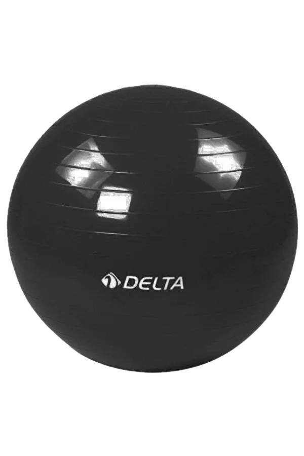 Delta 65 Cm Pilates Topu Siyah - Image 1