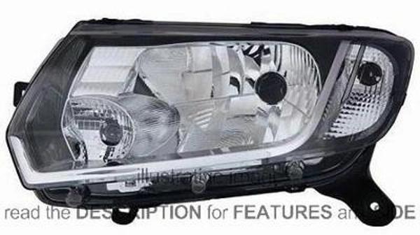 Dacia Logan Mcv Sandero Stepway 2013- Far Sağ Oem No (260105344R) - Image 1