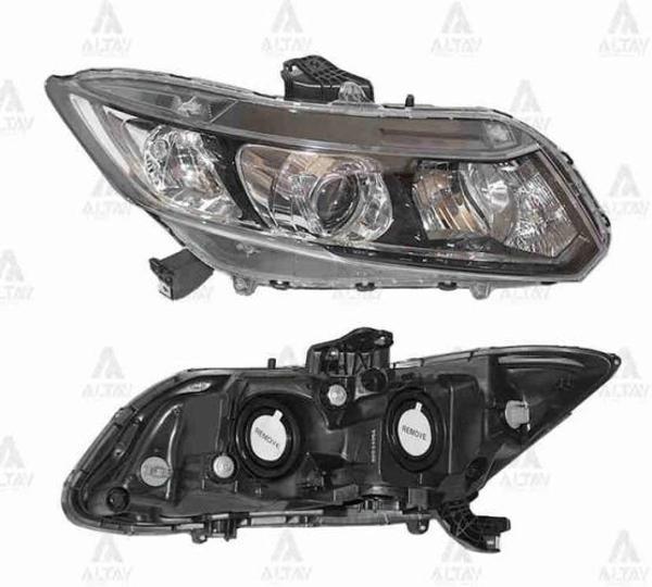 Far Civic 2012-2016 Sedan Elektrikli Siyah Sağ (1 Adet) (Oem No: 33100-Tr0-G01) - Image 1