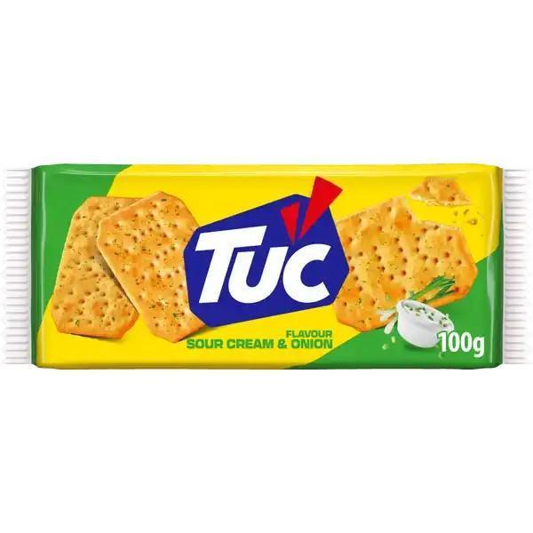 Tuc Sour Cream & Onion - Ekşitilmiş Krema Soğan Aromalı Kraker 100 g - Image 1