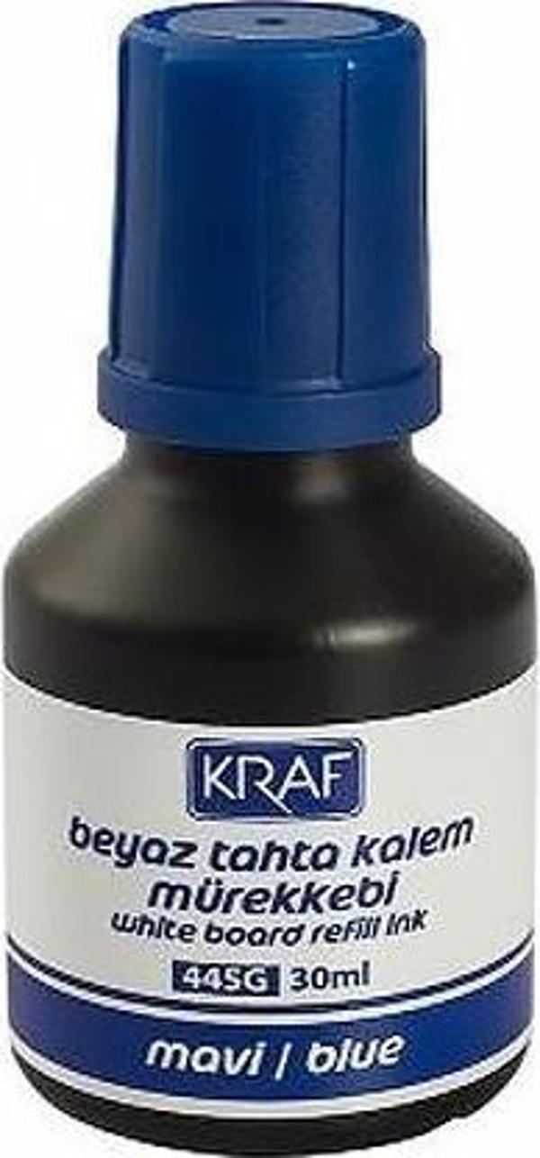 Kraf Beyaz Tahta Kalemi Mürekkebi Mavi 30 ml - Image 1