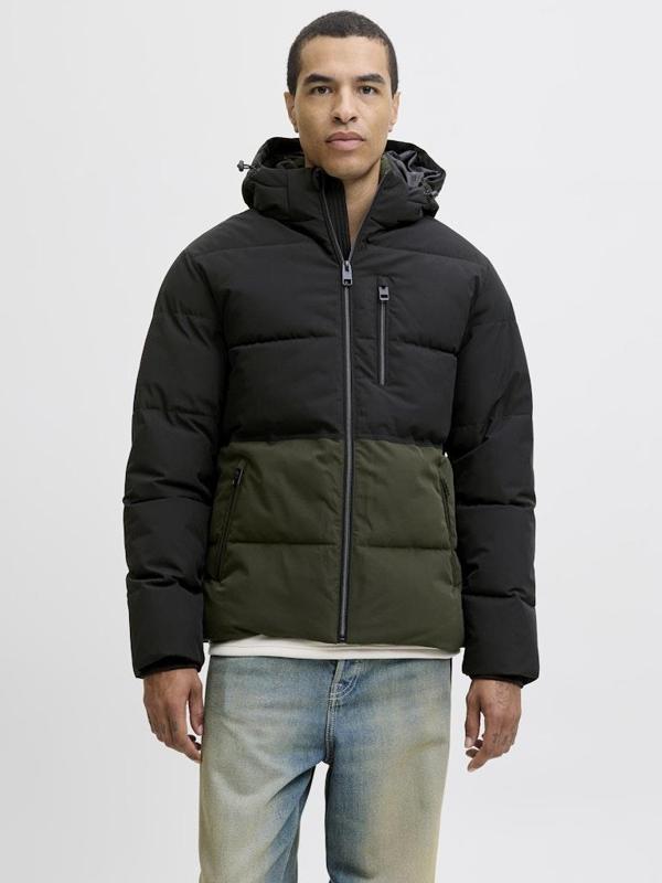 Jack & Jones JJEOWEN Puffer Erkek Şişme Mont – Su Geçirmez, Soğuk Hava Koruması, Günlük Kışlık Ceket  - Image 1