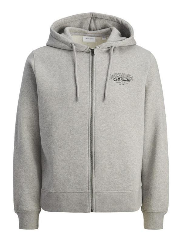 Jack & Jones JJMAKOTO Sweat Zip Hood Erkek Kapüşonlu Sweatshirt - Rahat ve Şık  - Image 1