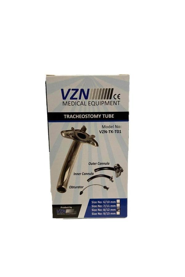 Vzn Trakeostomi Kanülü Gümüş No:8/12 - Image 1