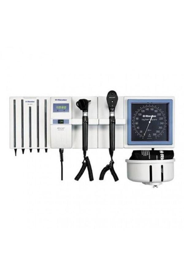 Medikal Riester 3650-300 Ri Former Duvar Tipi Otoskop Ve Oftalmaskop Ve Tansiyon Aleti Seti - Image 1