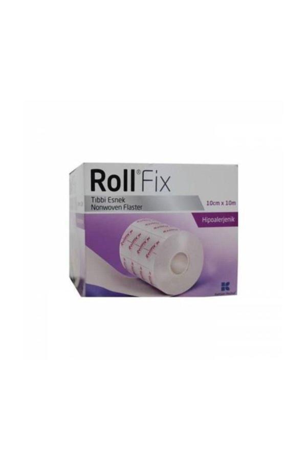 Roll Fix 10Cm X 10M Elastik Sabitleme Bandı - Flaster - 4 Adet - Image 1