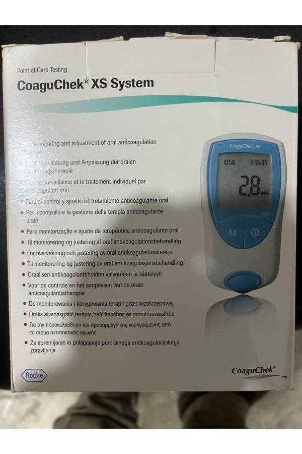 Roche İnr Ölçüm Cihazı Ve 24 Test Strip - Image 1