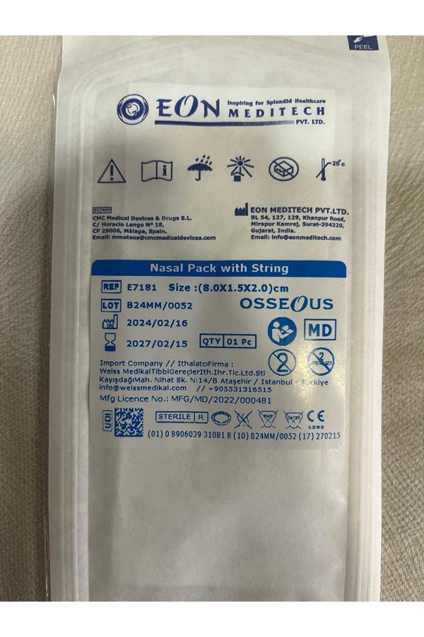 Eon Nasal Burun Tamponu 8Cm - Image 1