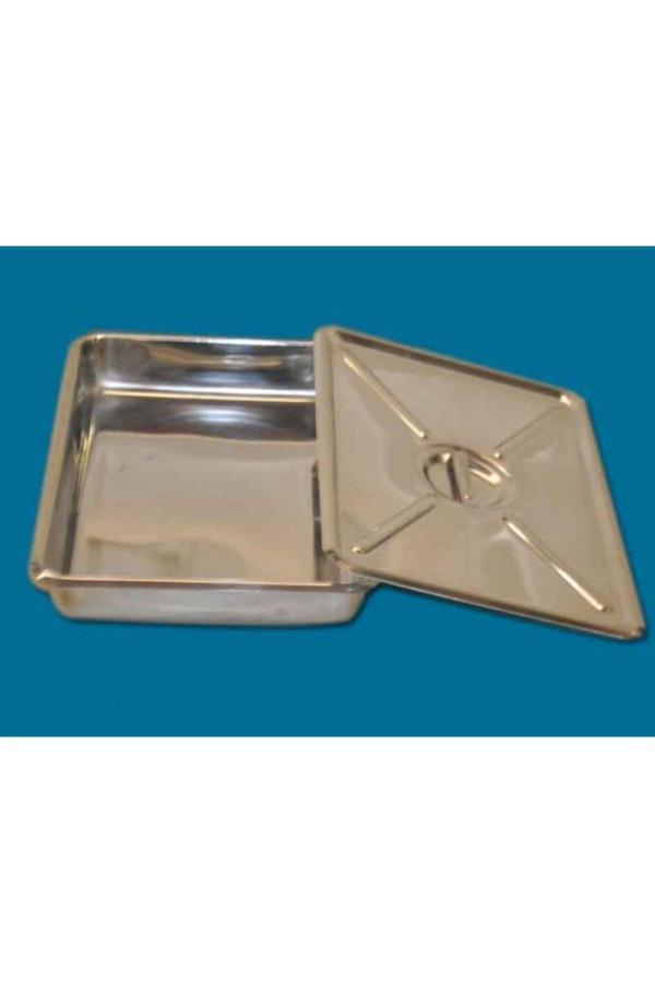 Medikal Kapaklı Çelik Küvet 30Cm - Image 1