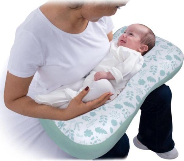 Sevi Bebe Pratik Emzirme Minderi - Yaprak Desen - Image 1