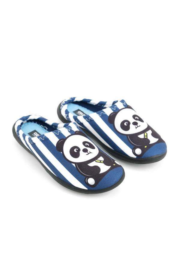 Gezer 15388 Erkek Çocuk Kışlık Rahat Taban Ev Halı Terliği  - Image 1