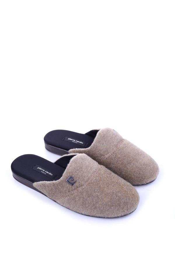 Pierre Cardin PC-55368 Erkek Kışlık Ev & Halı & Bohça Keçe Terlik - Image 1