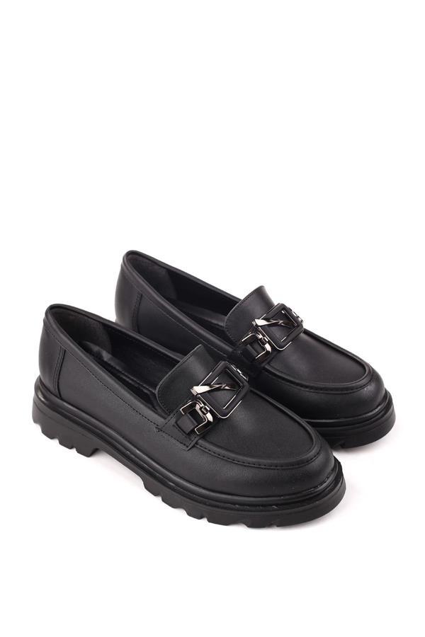 Papuç Sepeti Fncy-819 Günlük Kadın Loafer Ayakkabı - Image 1