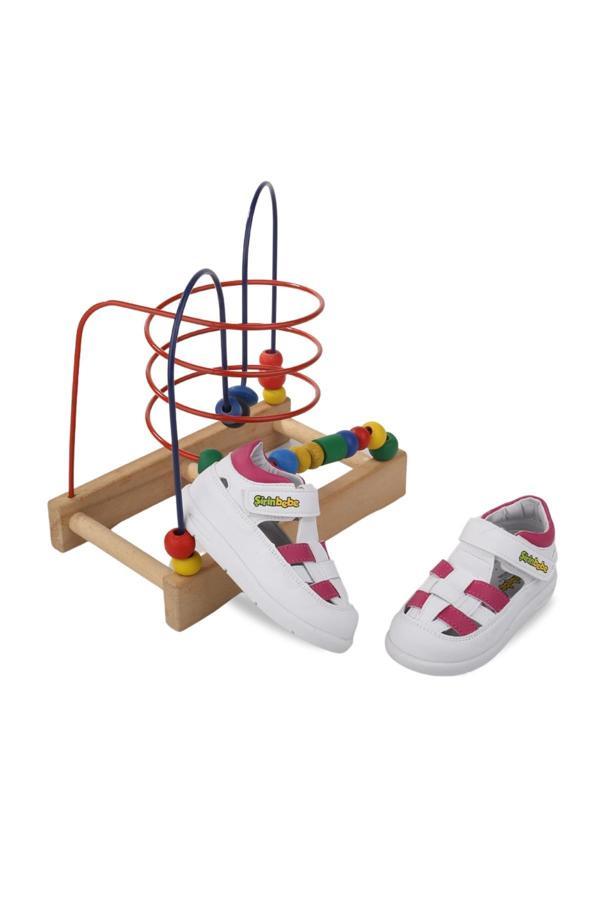 Papuç Sepeti - Şrbb 4797 Kız Bebek Ortopedik İlk Adım Ayakkabısı - Image 1