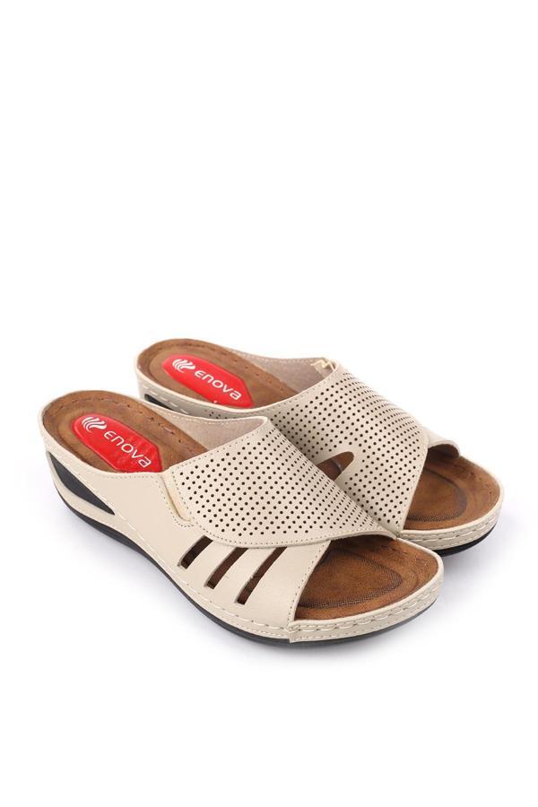 Papuç Sepeti 4743 Kadın Rahat Taban Ortopedik Günlük Terlik - Image 1