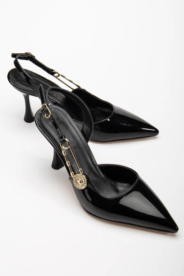 Papuç Sepeti MÇ025 Kadın Klasik 8,5 Cm Topuklu Ayakkabı - Image 1