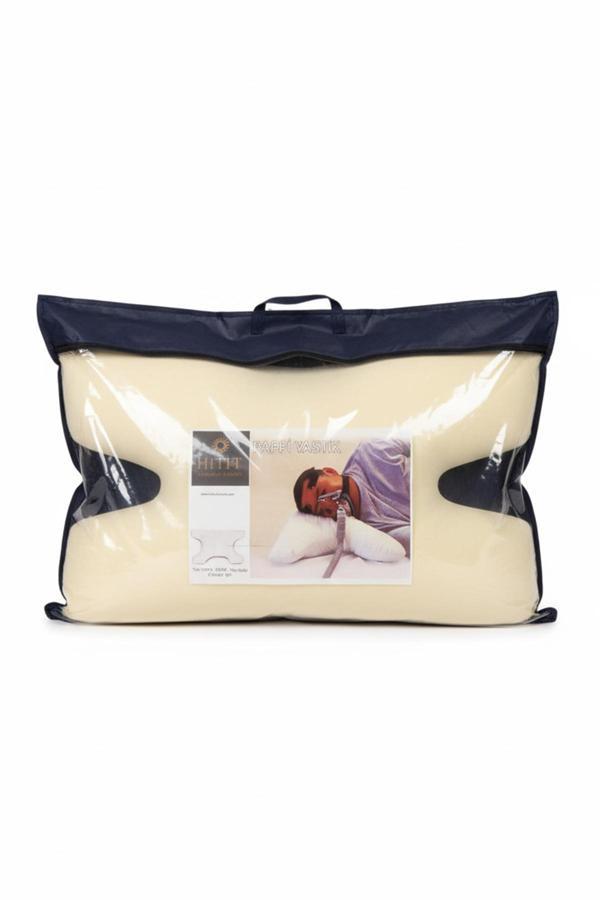 PAPPİ CPAP & BPAP Kullanıcılarına Özel Ergonomik Visko Özellikli Uyku Yastığı - Image 1