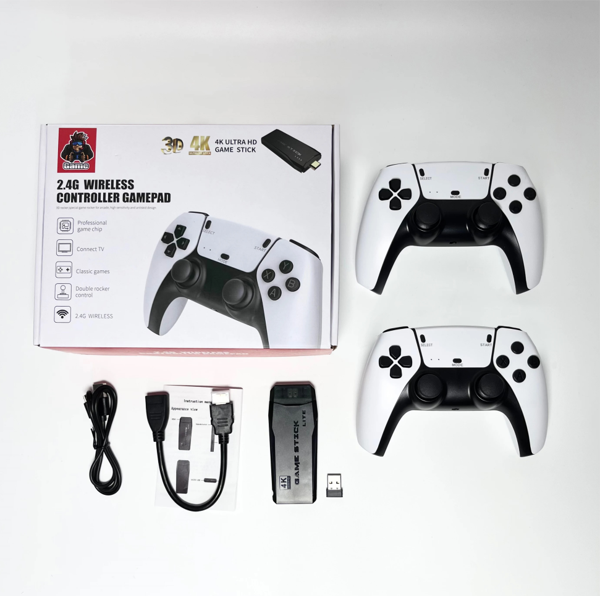ScHitec Arcade 2024 4KHD Emuelec Retro Game Stick 90 lı Yıllar Atari Makinesı Oyunları 20600 Oyunlu Konsol M8PRO - Image 1